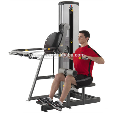 Equipamento de ginástica multifuncional Lat &amp; Row Machine em um